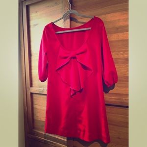 Scoop-Back Dress with Bow—Charming Charlie—Size 2